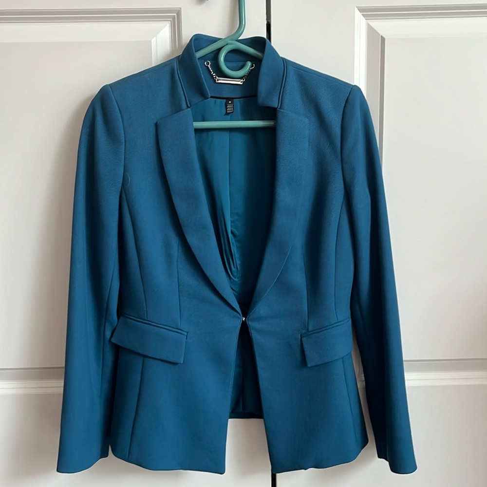 Blue/green blazer